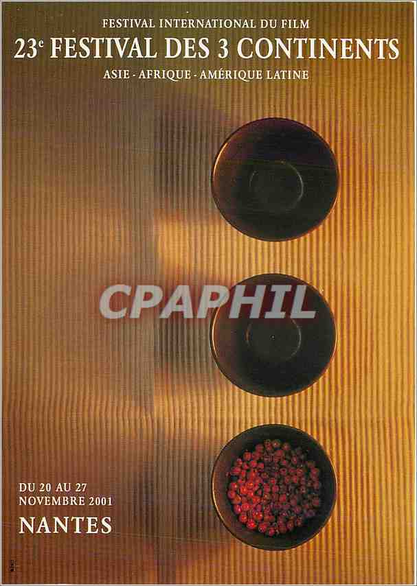 CPM 23e festival des 3 cotinents Nantes