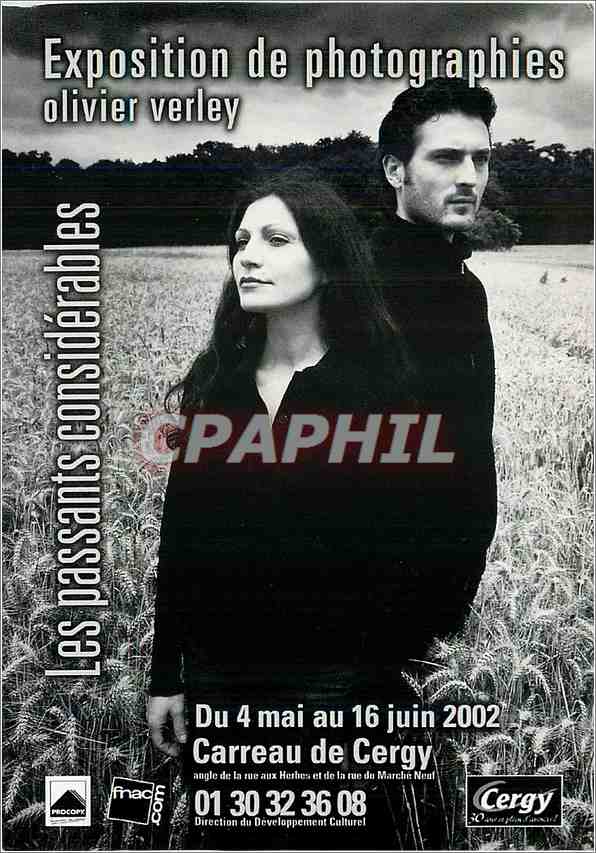 CPM Exposition de photographies les Passants considerables Olivier Verley