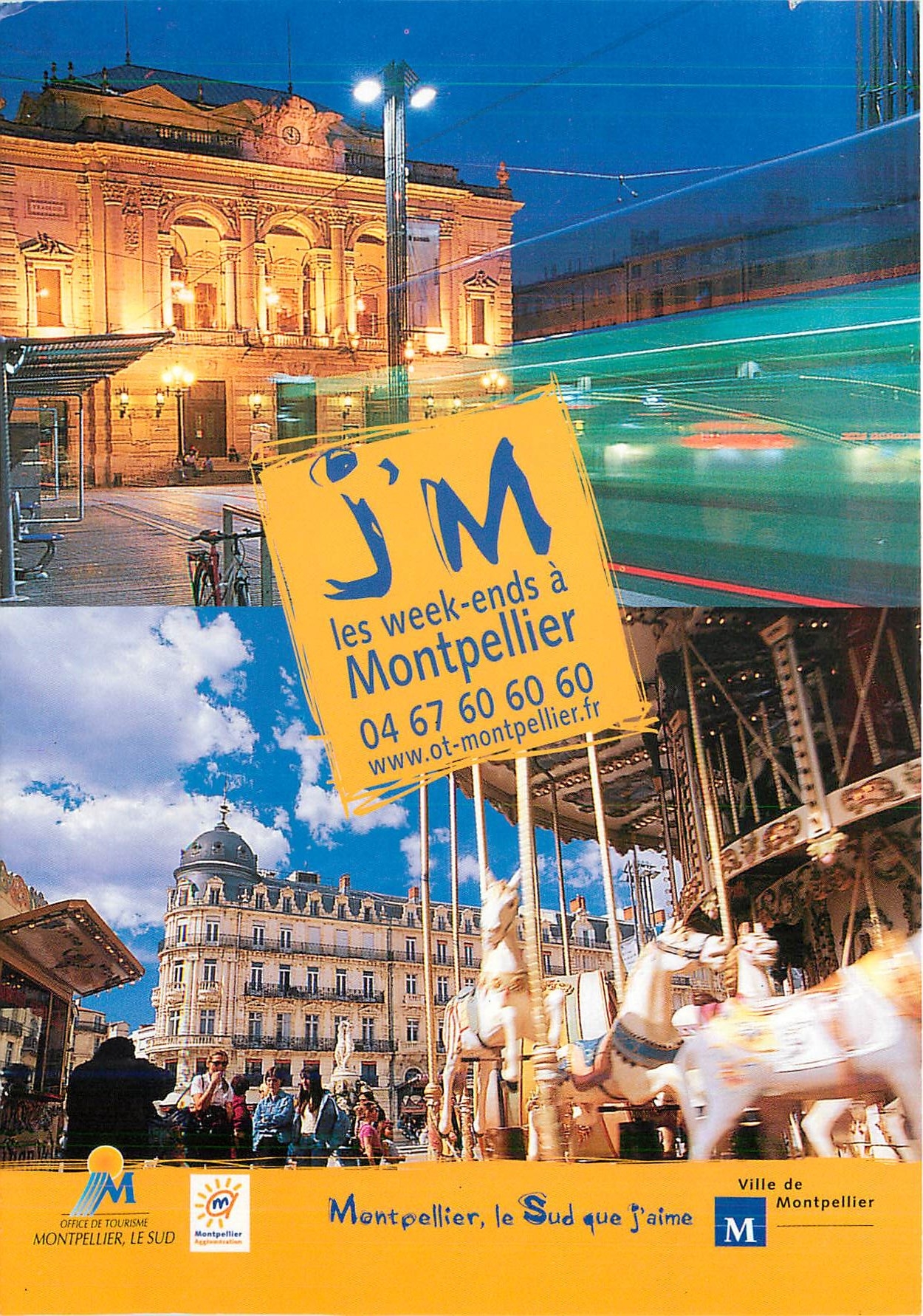 CPM Montpellier le Sud que j'aime ville de Montpellier