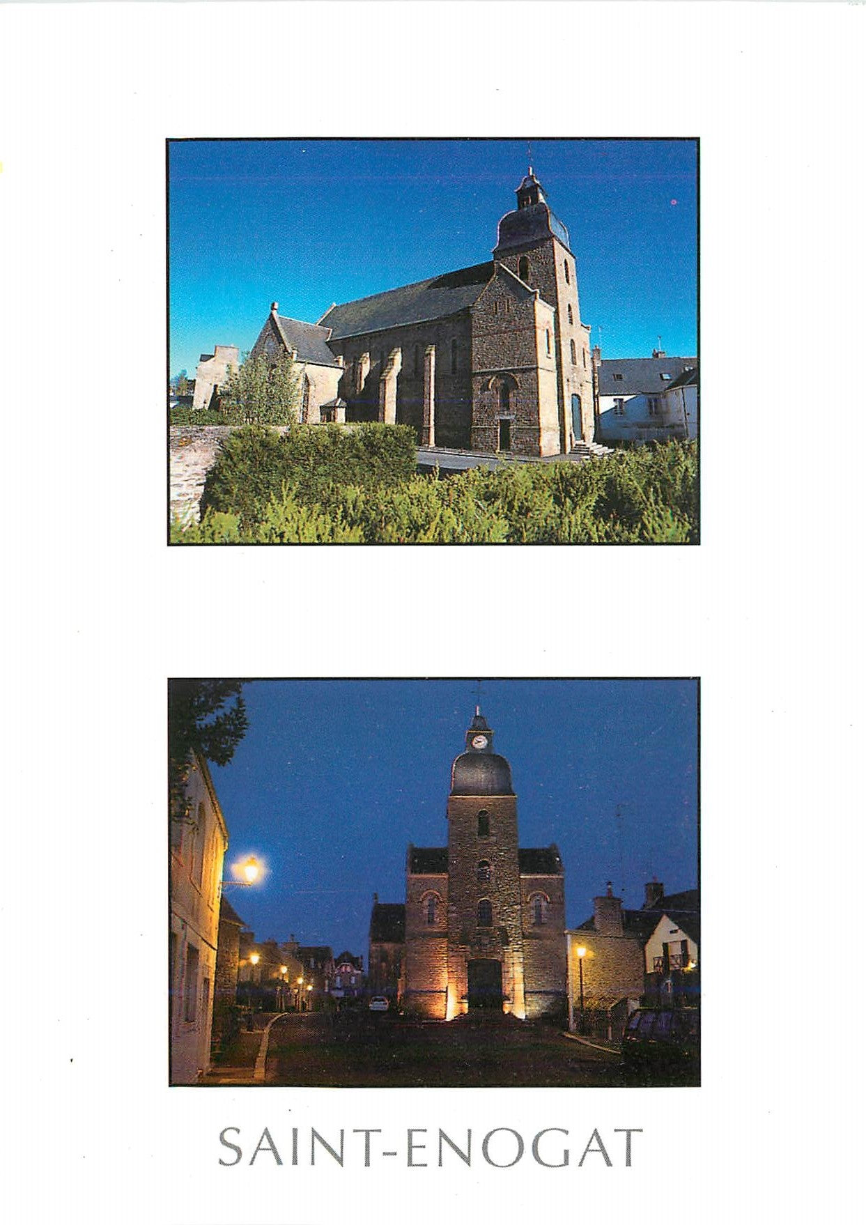 CPM La Cote d'Emeraude St Enogat Dinard (I et V) L'Eglise
