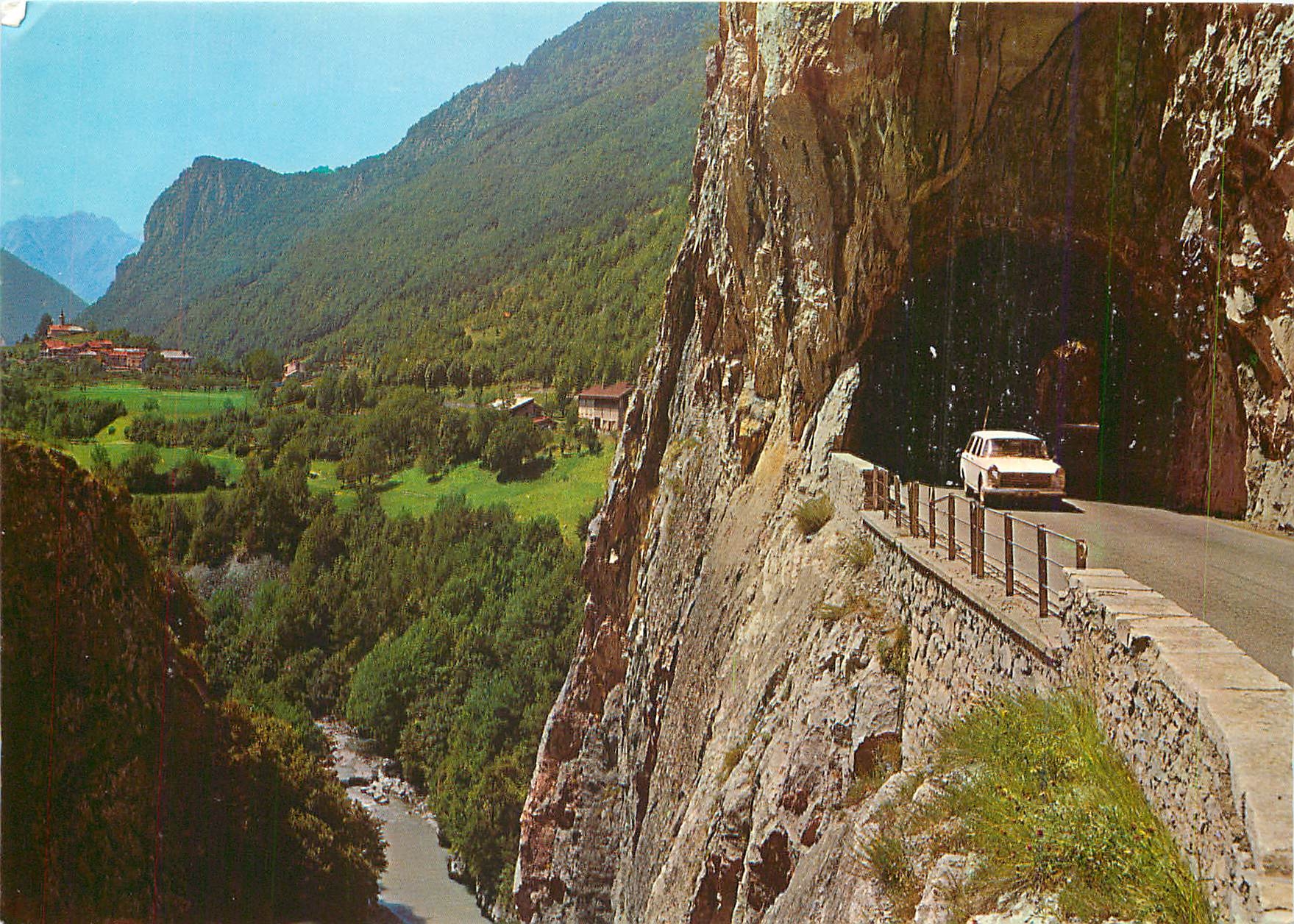 CPM En Tarentaise de Moutiers a Bourg St Maurice (Savoie) L'Etroit des Saix