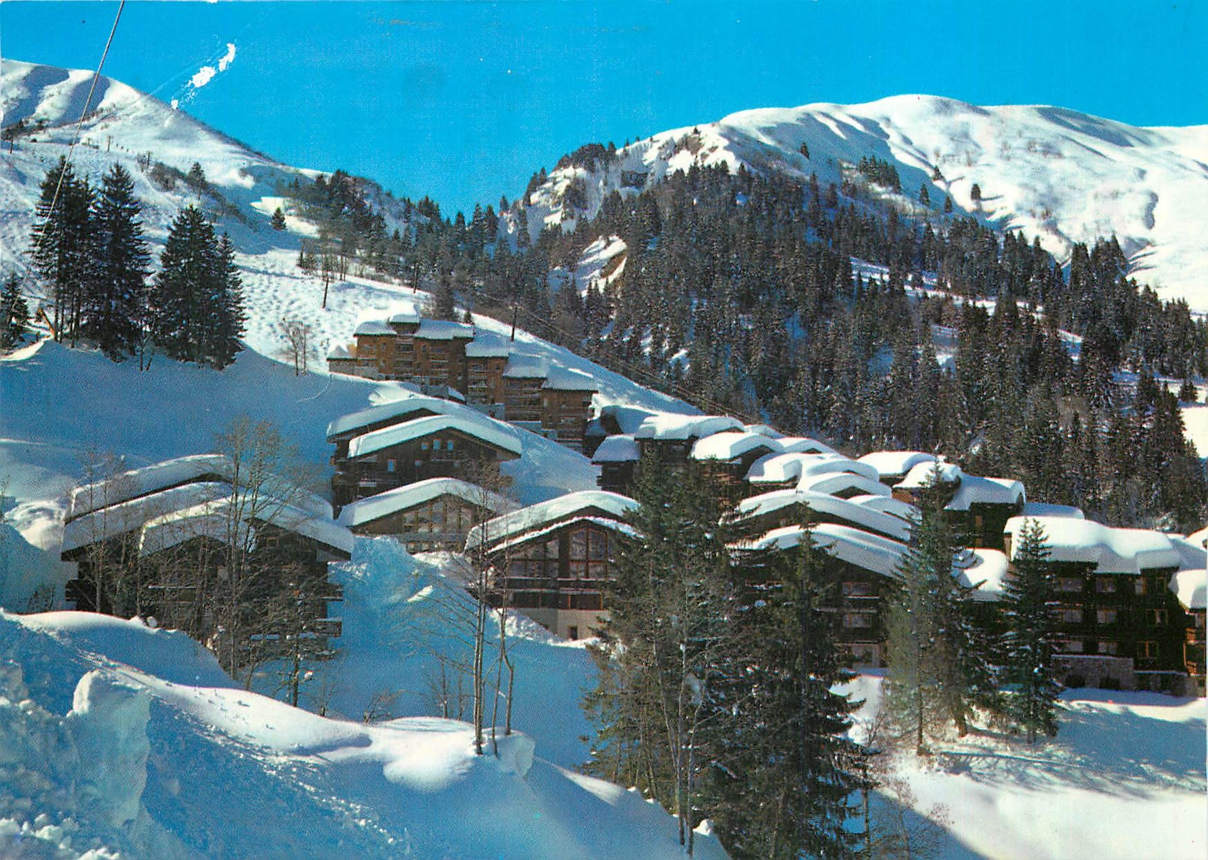 CPM Valmorel (Savoie) Alt 1400 2600 m Hameau de PLanchamp