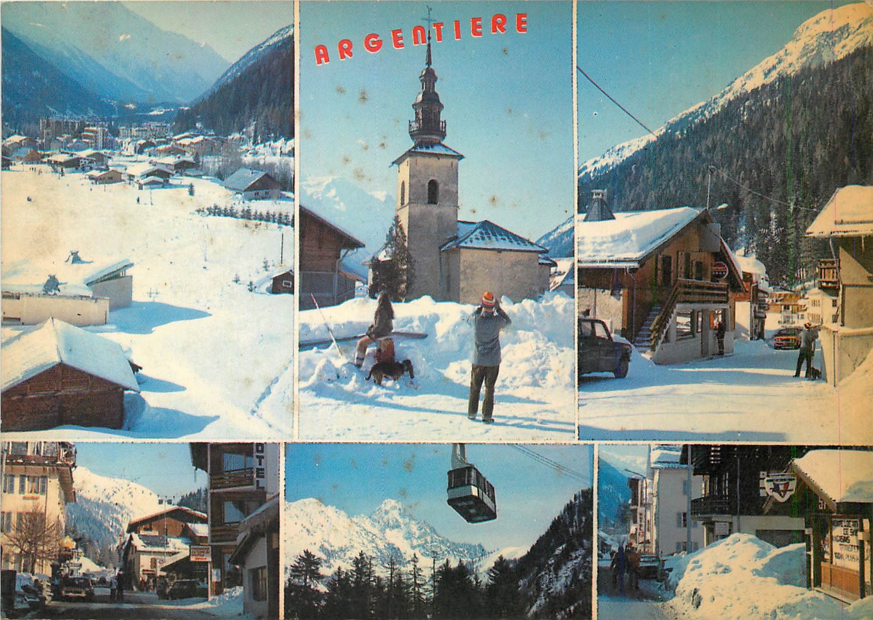 CPM Argentiere (Haute Savoie) Alt 1250 1800 m