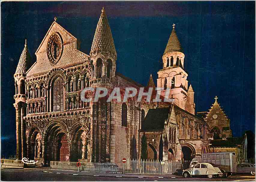 Poitiers — Église Notre-Dame la Grande — éditeur CIMCOLOR, n° 86.194.00.0100