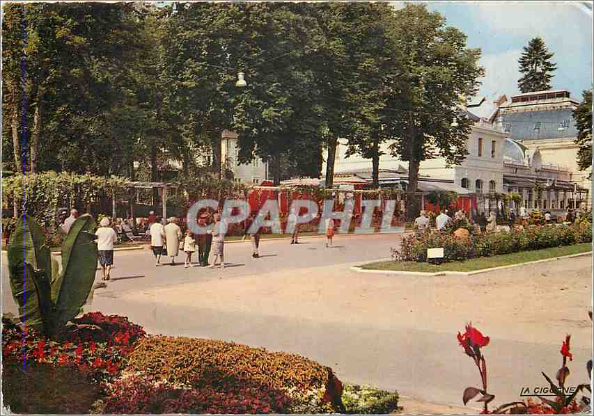 CPM Neris les Bains (Allier) Station Thermale des nerfs les parcs et le casino