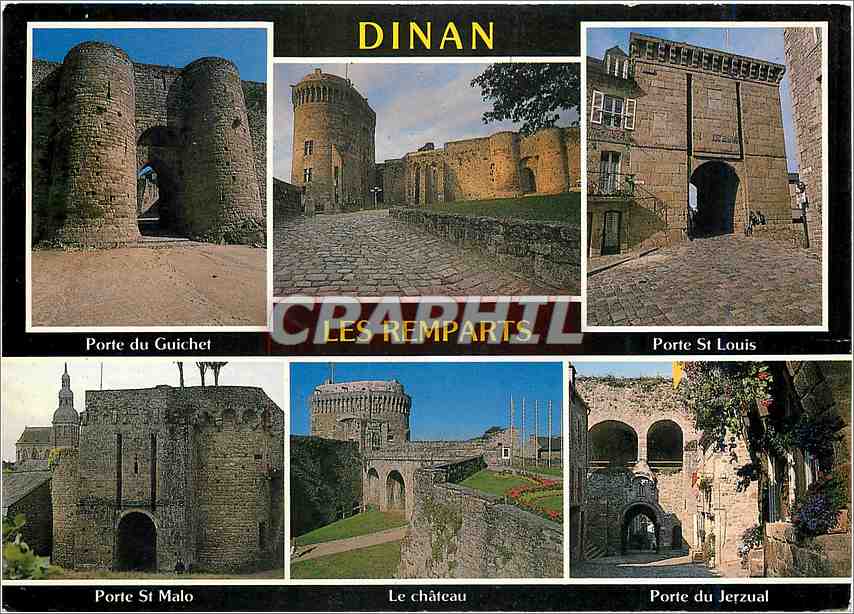 Dinan — Die Mauern und der Schloss — Éditions d'Art Jack