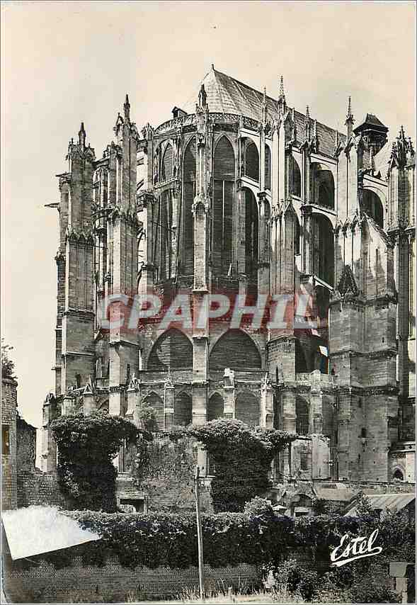 CPM Beauvais (Oise) la Cathedrale Abside de la cathedrale (XIIIe s)