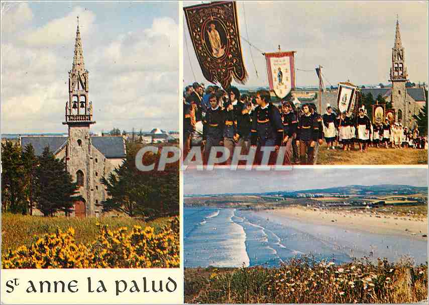 CPM La Bretagne Pittoresque Ste Anne la Palud la chapelle Gothique