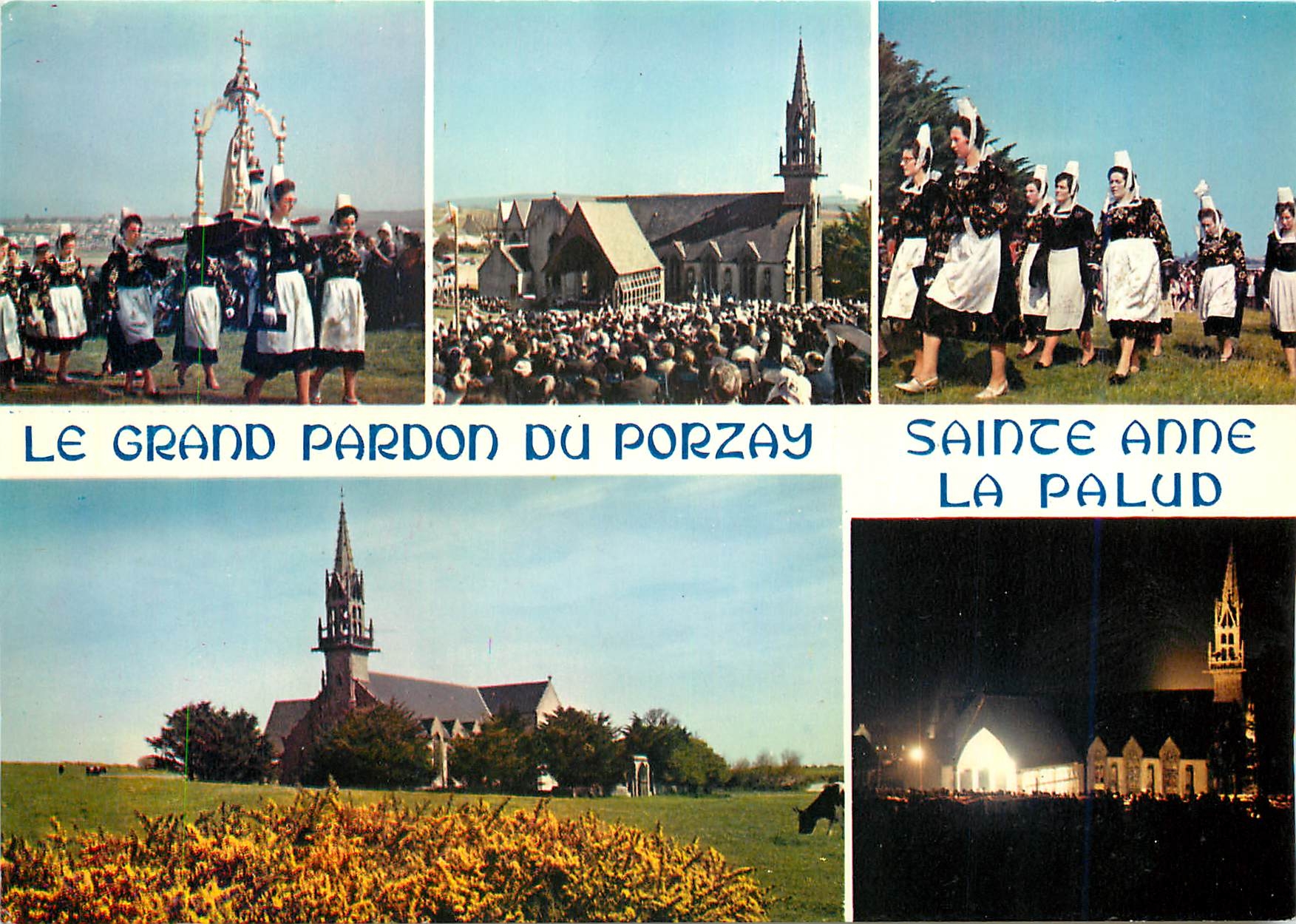 CPM La Bretagne en couleurs Sainte Anne la Palud le grand pardon du Porzay
