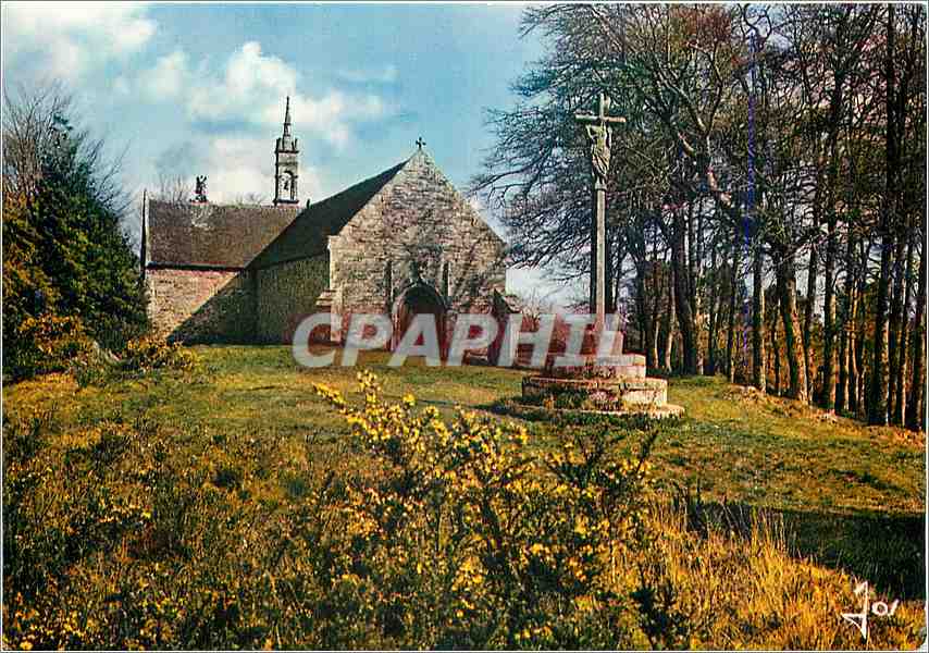 CPM La Bretagne en couleurs La chapelle de Saint Gidas en Bretagne