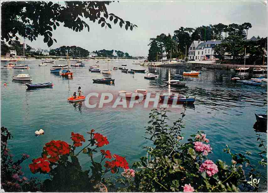 CPM Sainte Marine Combrit Le port et l'embouchure de l'Odet