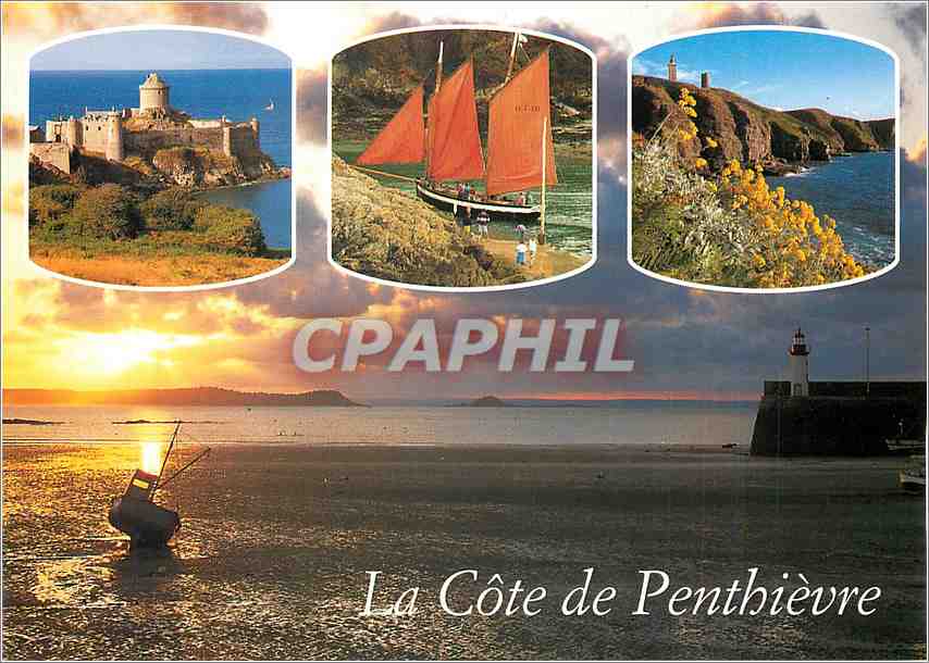 La Côte de Penthièvre — CPAPHIL, série 219 — Éditions d'Art Jaouanne
