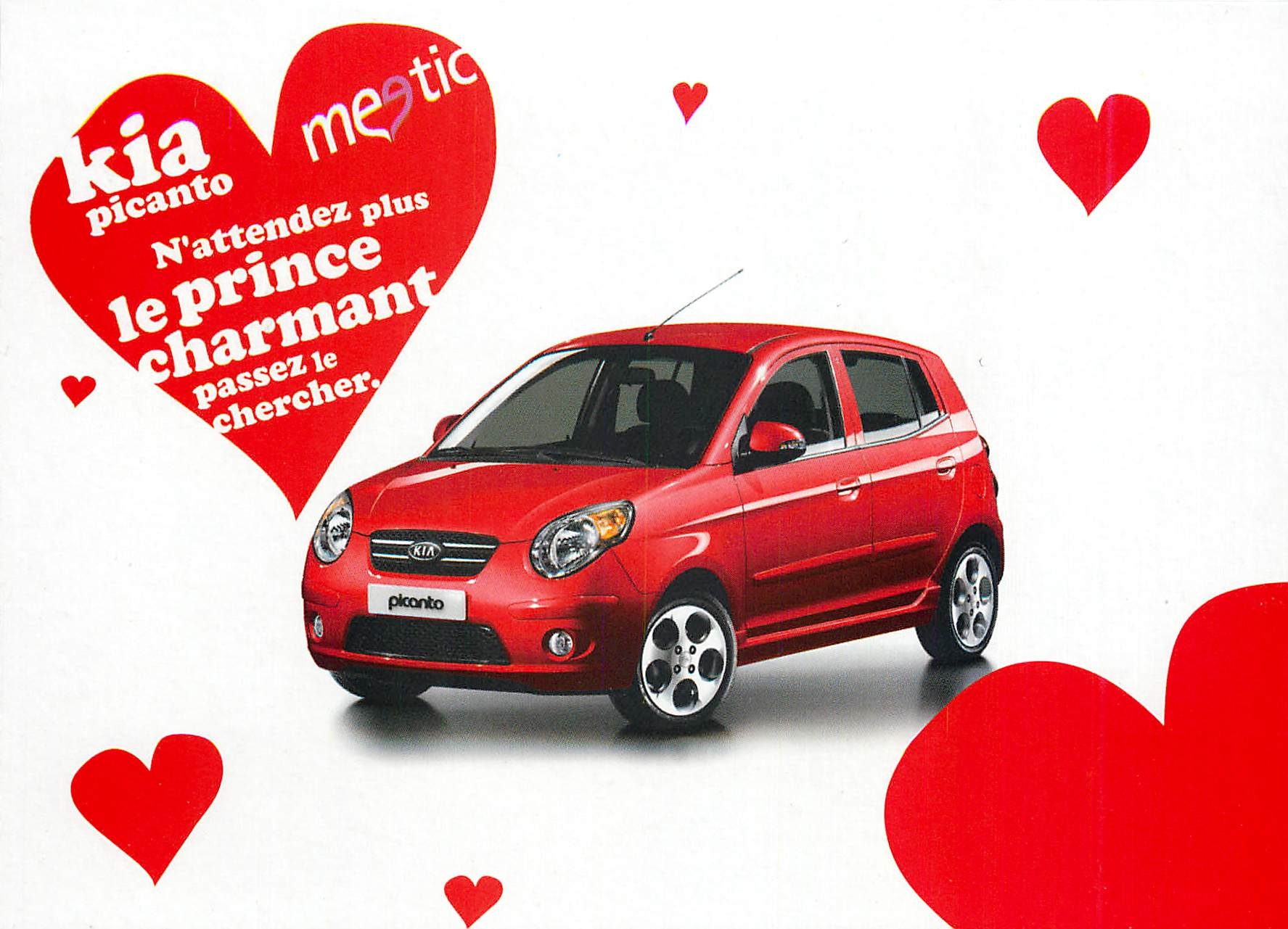 CPM Kia Picanto n'attendez plus le prince charmant passez le chercher Automobile