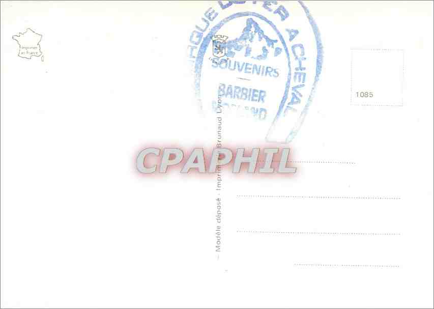 CPM Devinez qui vous ecrit Moto Automobile Aviron Tennis Equitation — Back