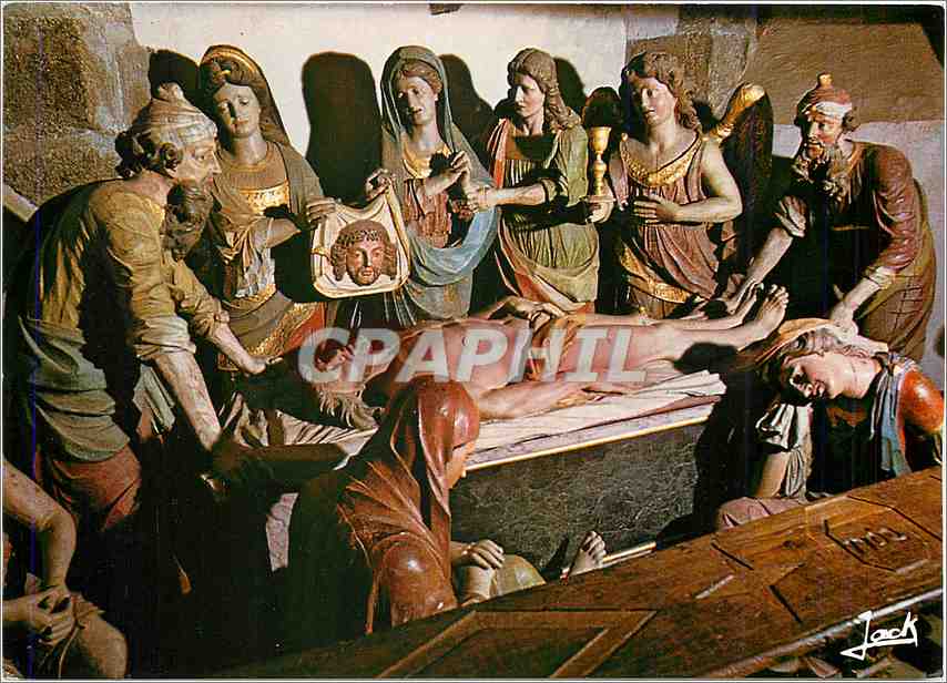 Saint-Thégonnec — La mise au tombeau — Éditions d'Art Jack Louanvec