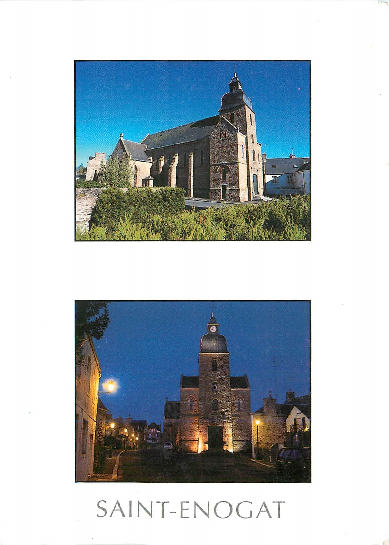 CPM La Cote d'Emeraude St Enogat Dinard (I et V) L'Eglise