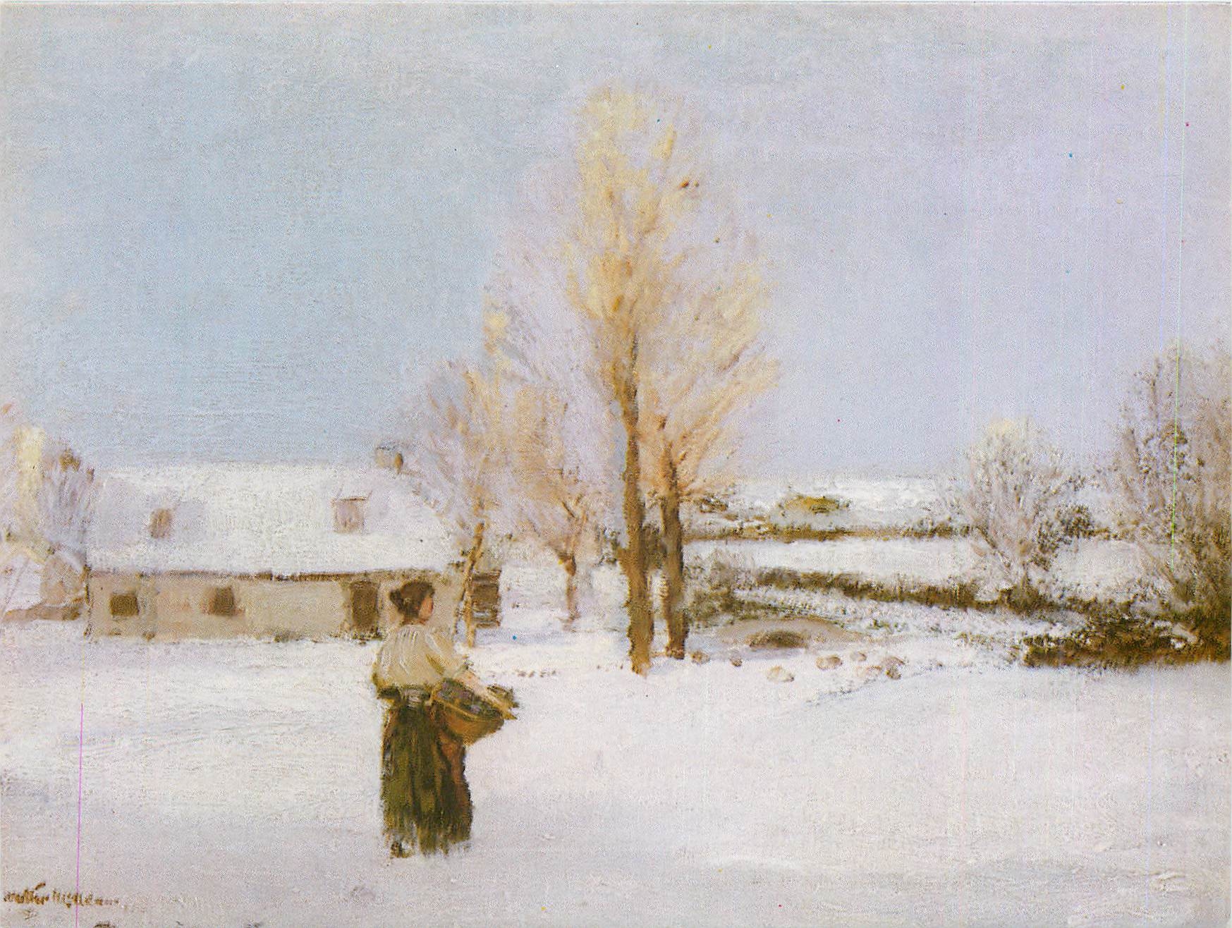 CPM Detail from Mid Winter Landscape