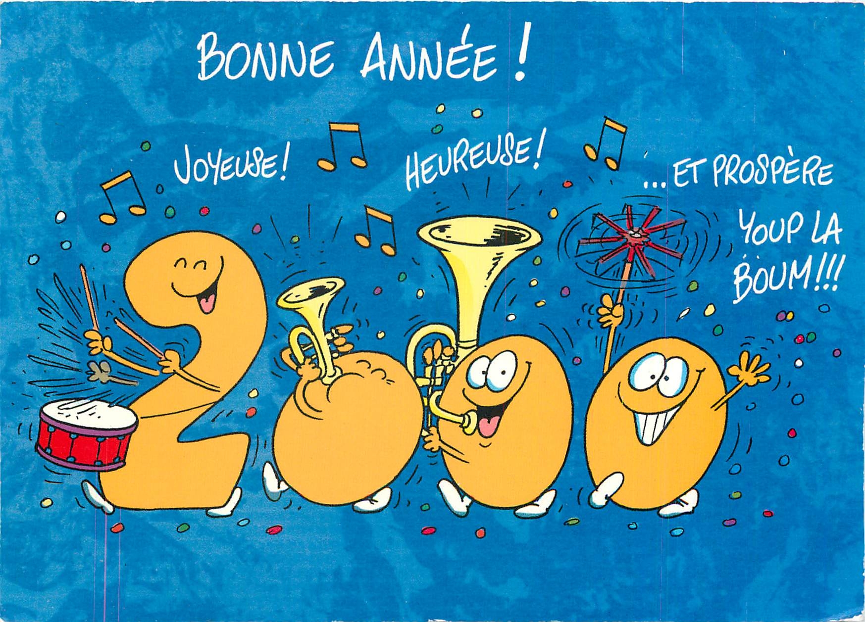 CPM Bonne Annee