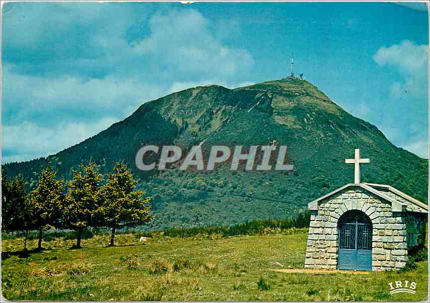 Le Puy de Dôme (Alt. 1465 m) — chapelle Saint-Aubin — Éditions Thiers