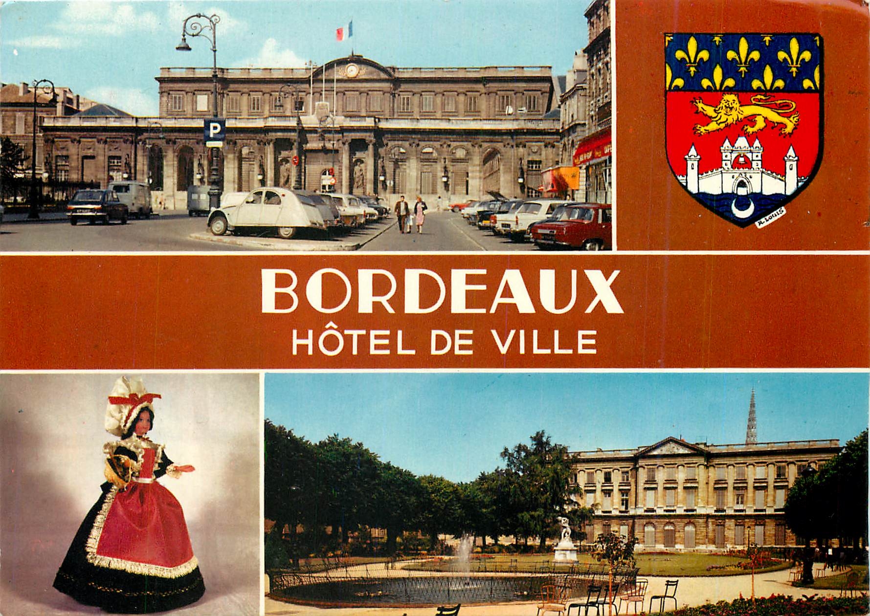 CPM Bordeaux (Gironde) L'Hotel de Ville