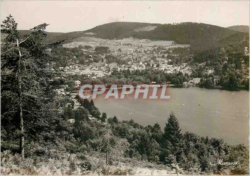CPM chateau Gerardmer (Vosges) Partie de la Ville et le lacLa Corse Ile de Beaute Calvi le Village d