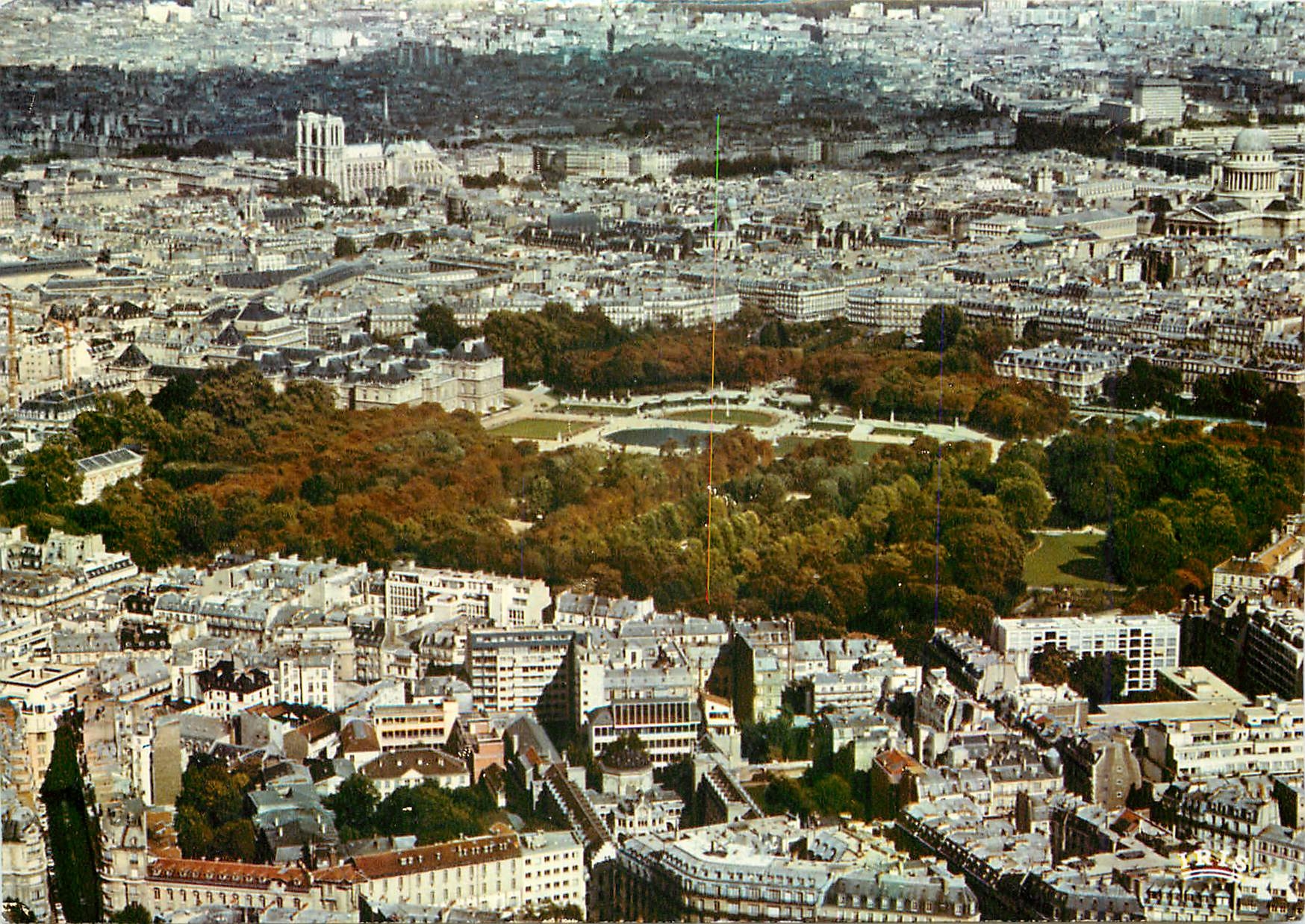 CPM Paris vue sur le Luxembourg