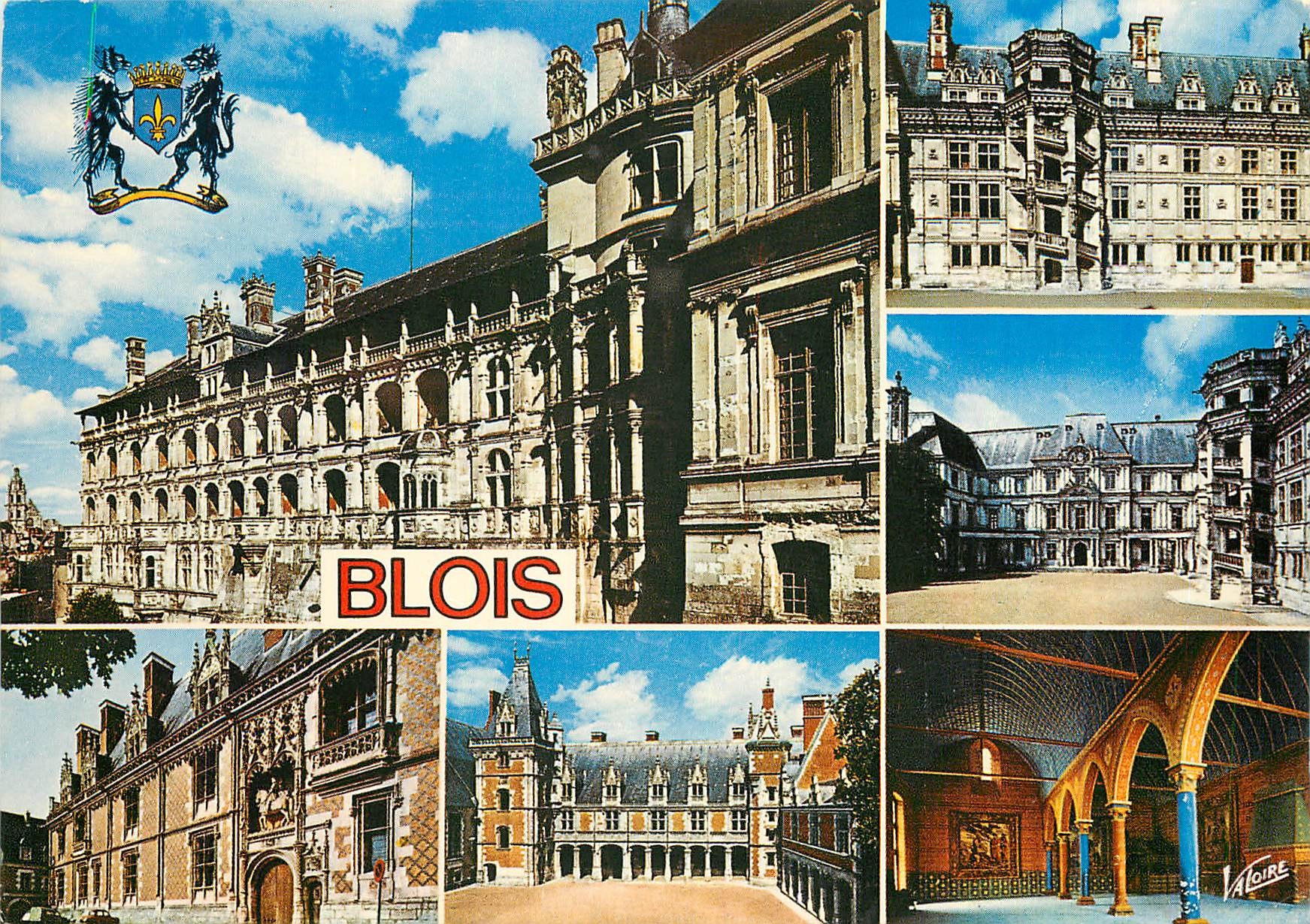 CPM Blois (Loir et Cher) Le chateau la facade des Loges (1515 1524)