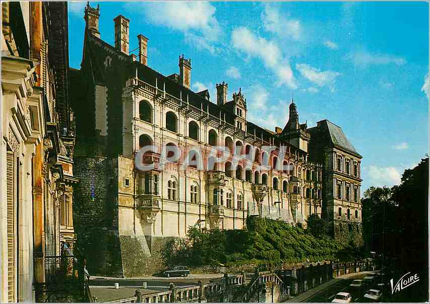 CPM Blois (Loir et Cher) L'aile Francois 1e facade des Loges (1515 1524) du chateau