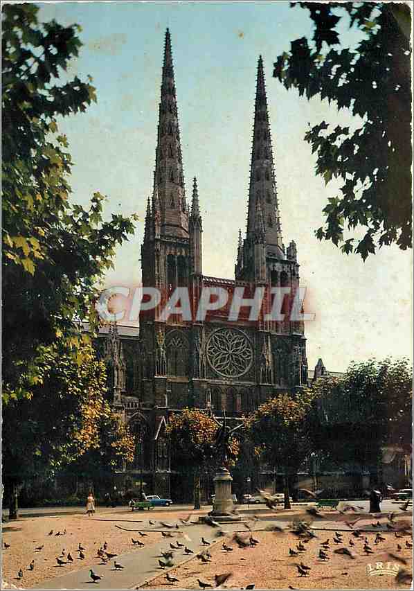 CPM Bordeaux La Cathedrale Saint Andre XIIe XIVe s