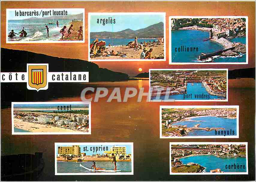 CPM Lumiere et Couleurs du Roussillon Plage du Barcares Argeles