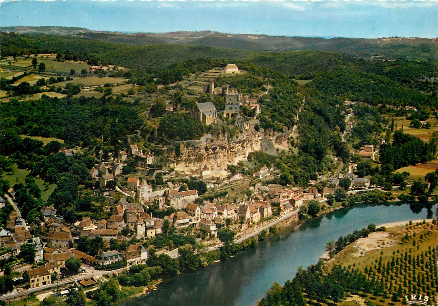 CPM Vallee de la Dordogne Beynac Vue generale