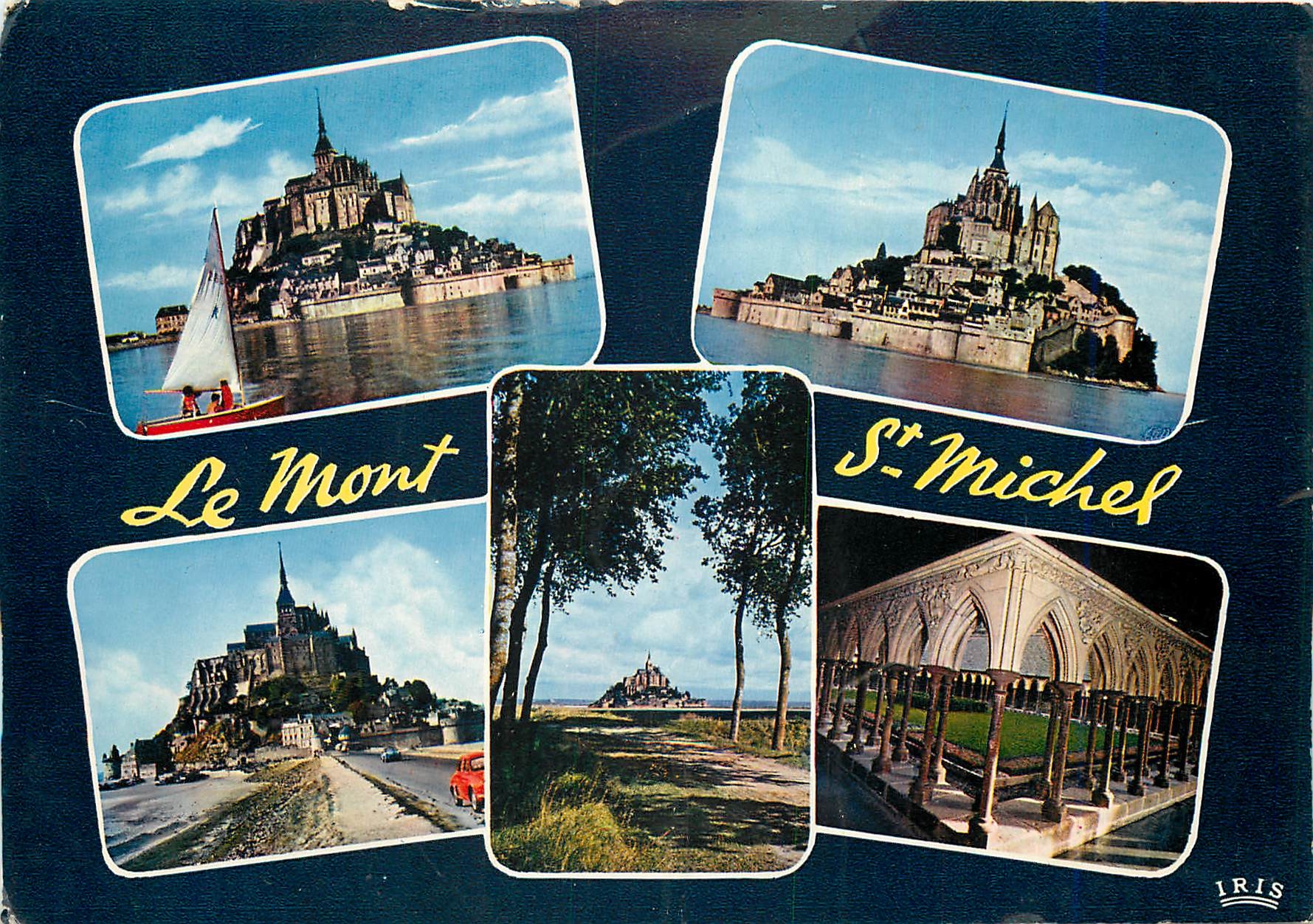 Le Mont Saint-Michel — vue générale — IRIS