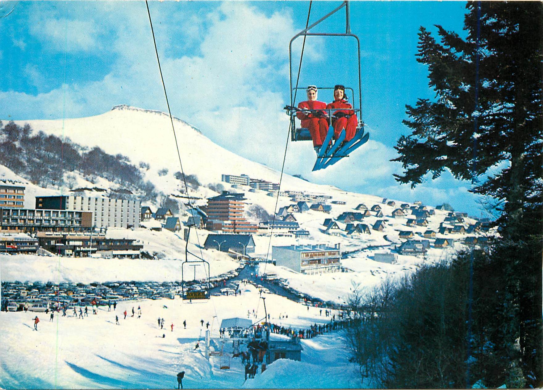 CPM Sports d'Hiver en Auvergne super Besse alt 1300 1850 m
