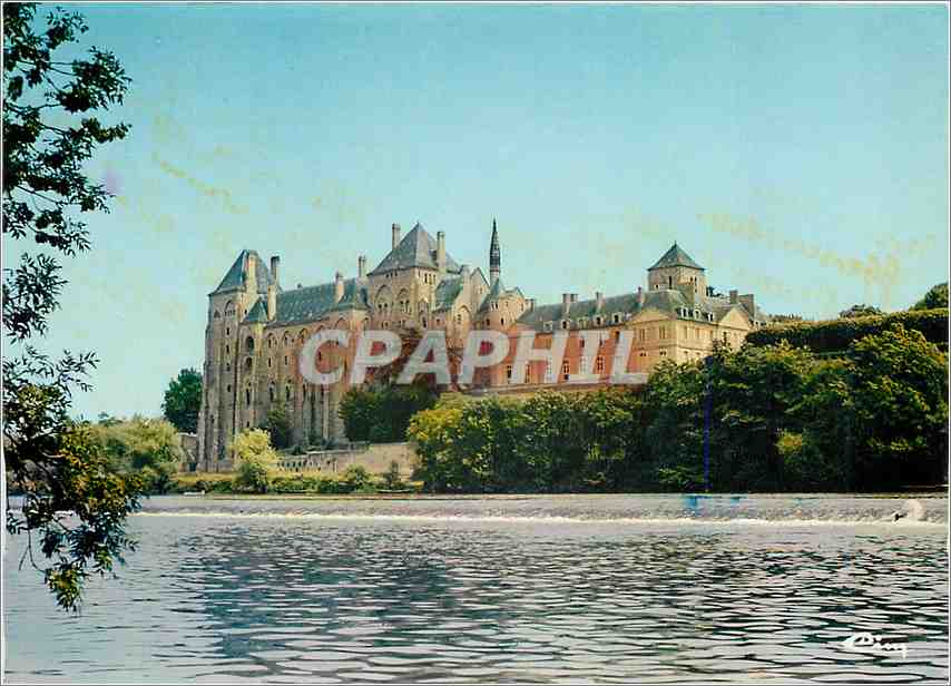 CPM Solesmes (Sarhte) L'Abbaye St Pierre sur les Bords de la Sarhte