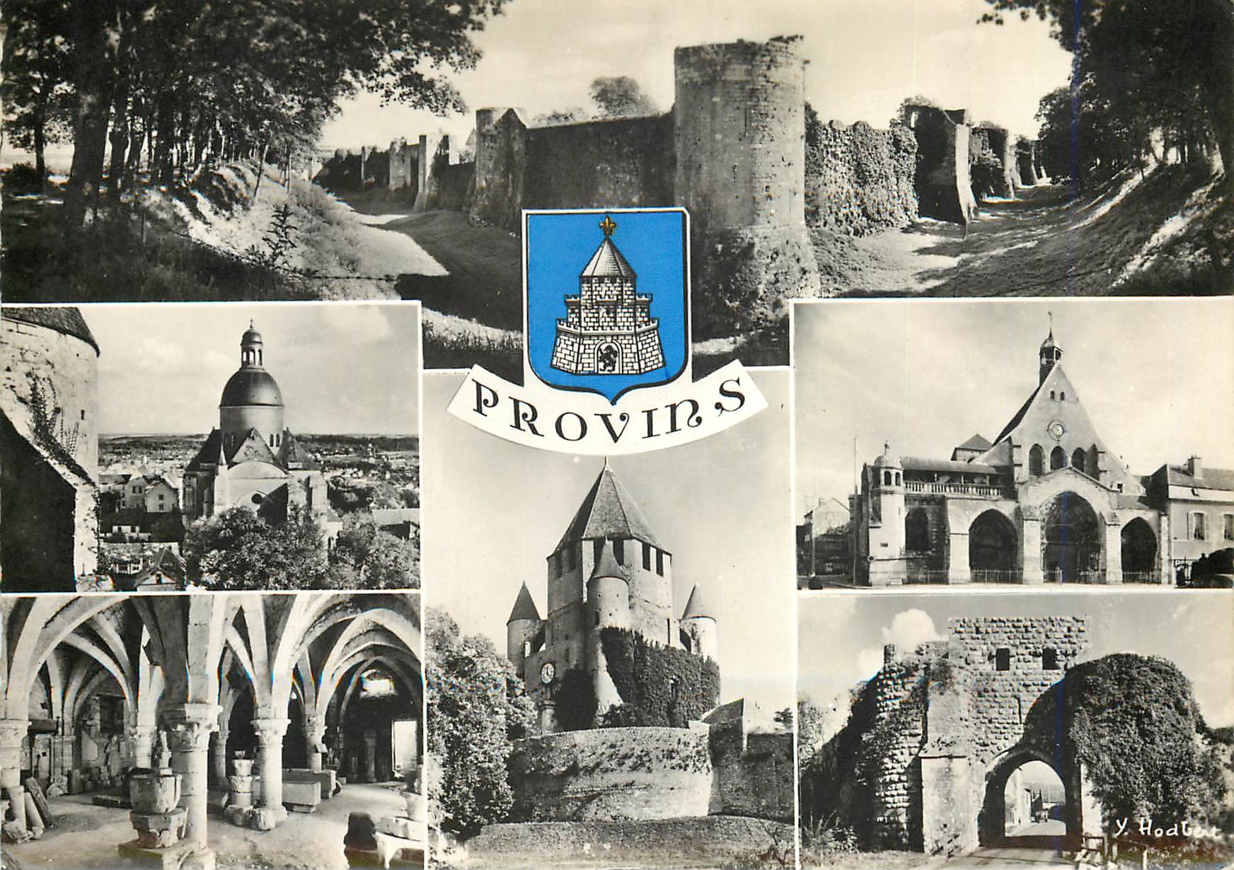 Provins — Collage de sites historiques — Yves Hodot