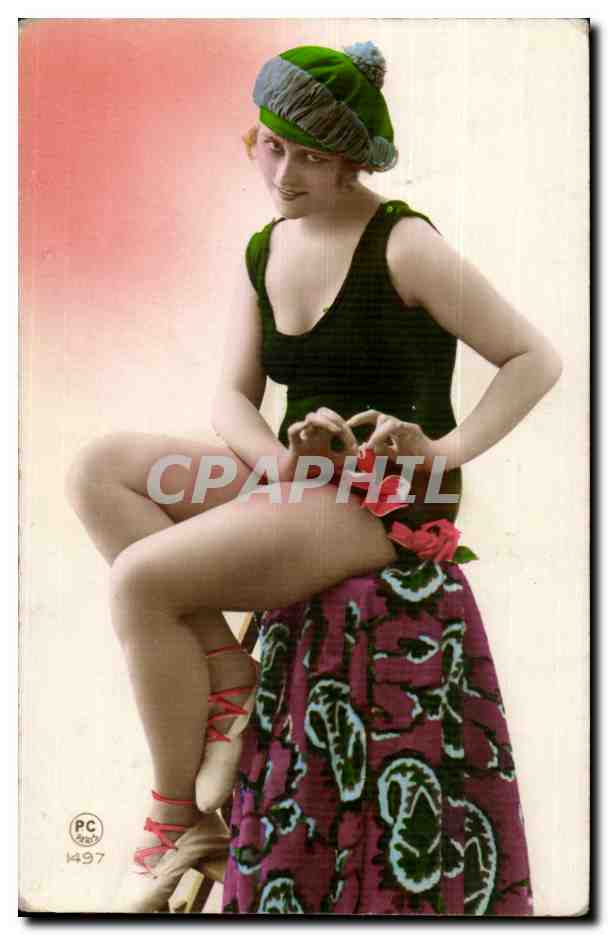 CPA FAntaisie Femme erotique Nus