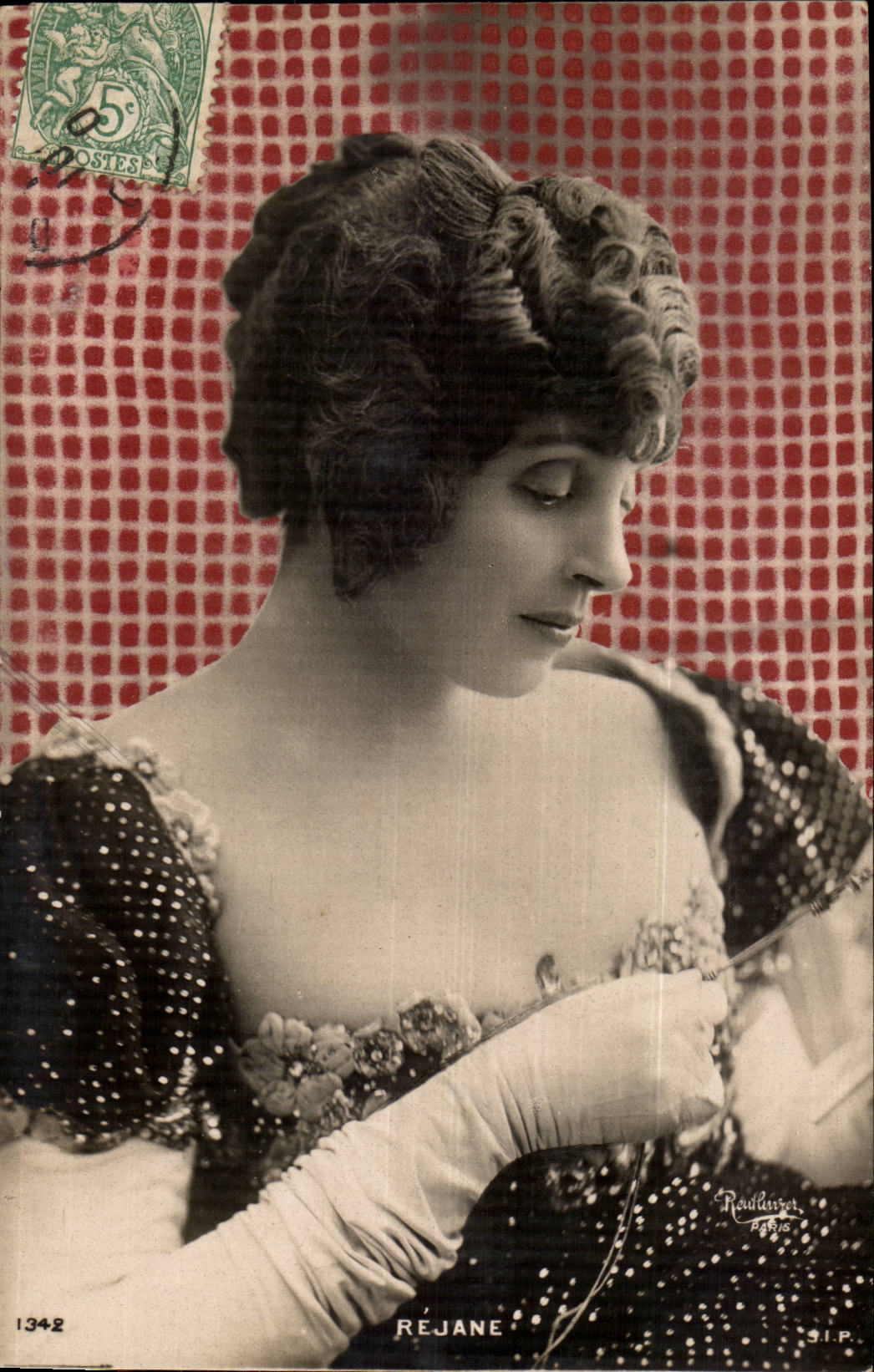 CPA FAntaisie Femme Rejane