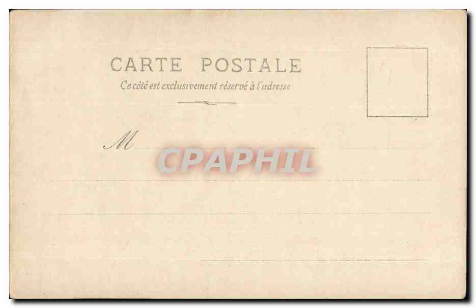 CPA FAntaisie Femme Danseuse opera — Verso