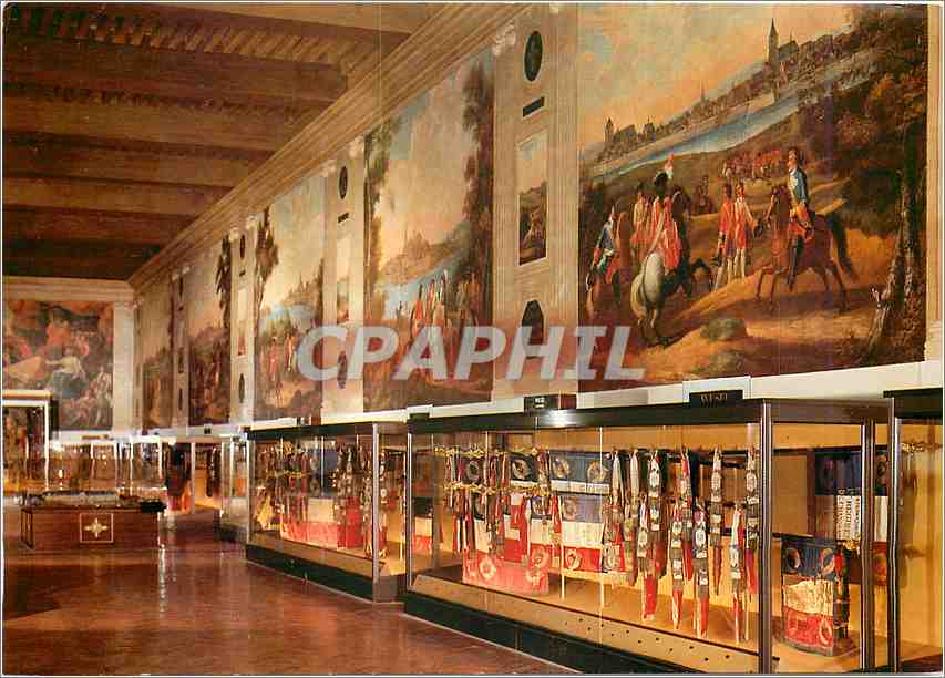 CPM La Salle Turenne dite salle des Emblemes Musee de l'Armee Paris 