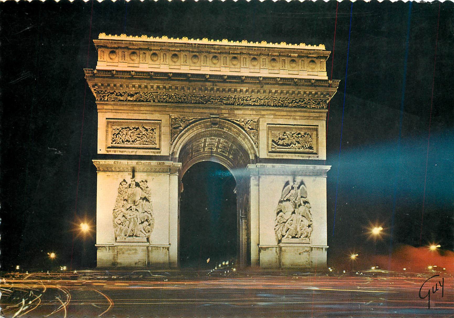 CPM Paris et ses Merveilles L'Arc de Triomphe de l'Etoile 