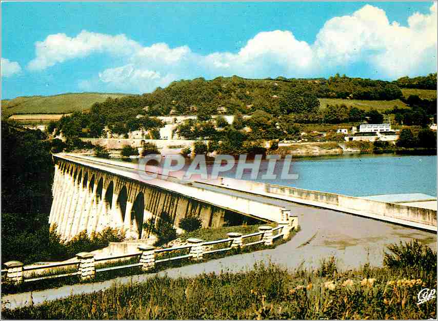 CPM Barrage de Pannesiere Chaumard Nievre sur l'Yonne 