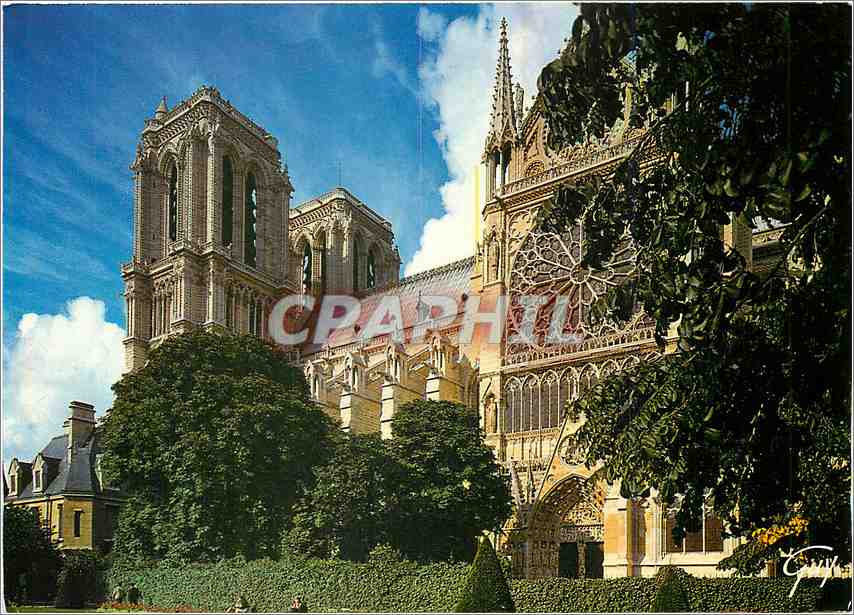 CPM Paris et ses Merveilles La Cathedrale Notre Dame 