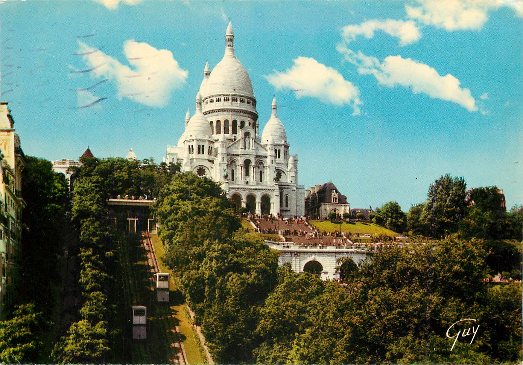 CPM Paris et ses Merveilles Basilique du Sacre Coeur de Montmartre 