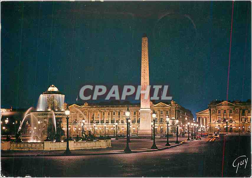 CPM Paris et ses Merveilles La place de la Concorde 