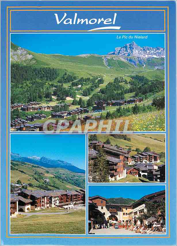 CPM Valmorel La Station Creve Coeur le centre Bourg Morel 