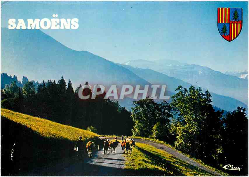 Samoëns — Montée aux alpages — Cing