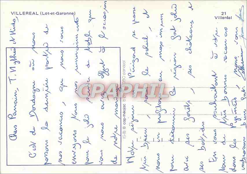 CPM Villereal  — Back