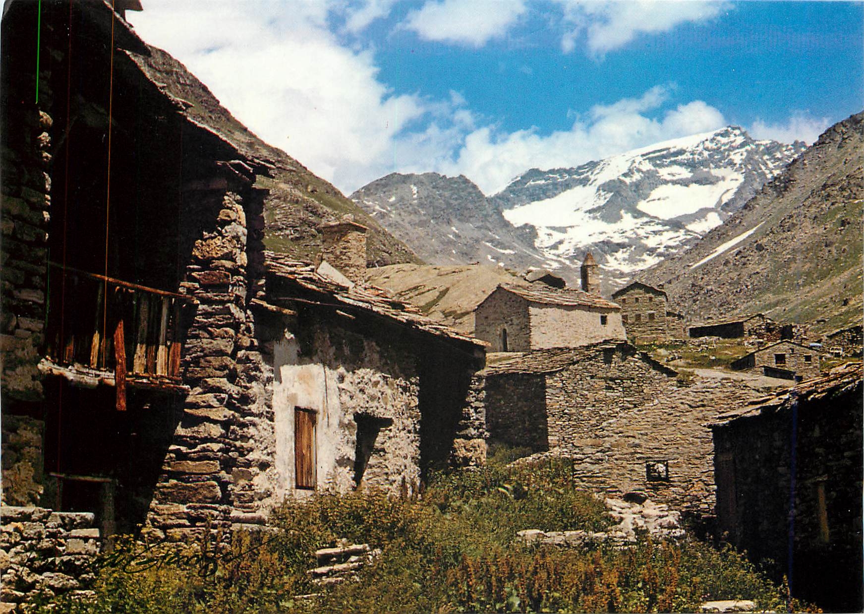 CPM Bonneval sur Arc Village de l'Ecot Levanna occidentale 