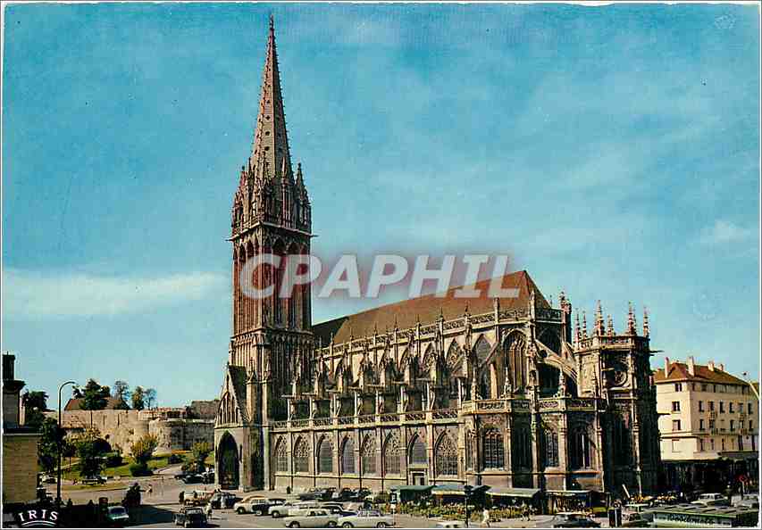 CPM Caen L'Eglise St Pierre 