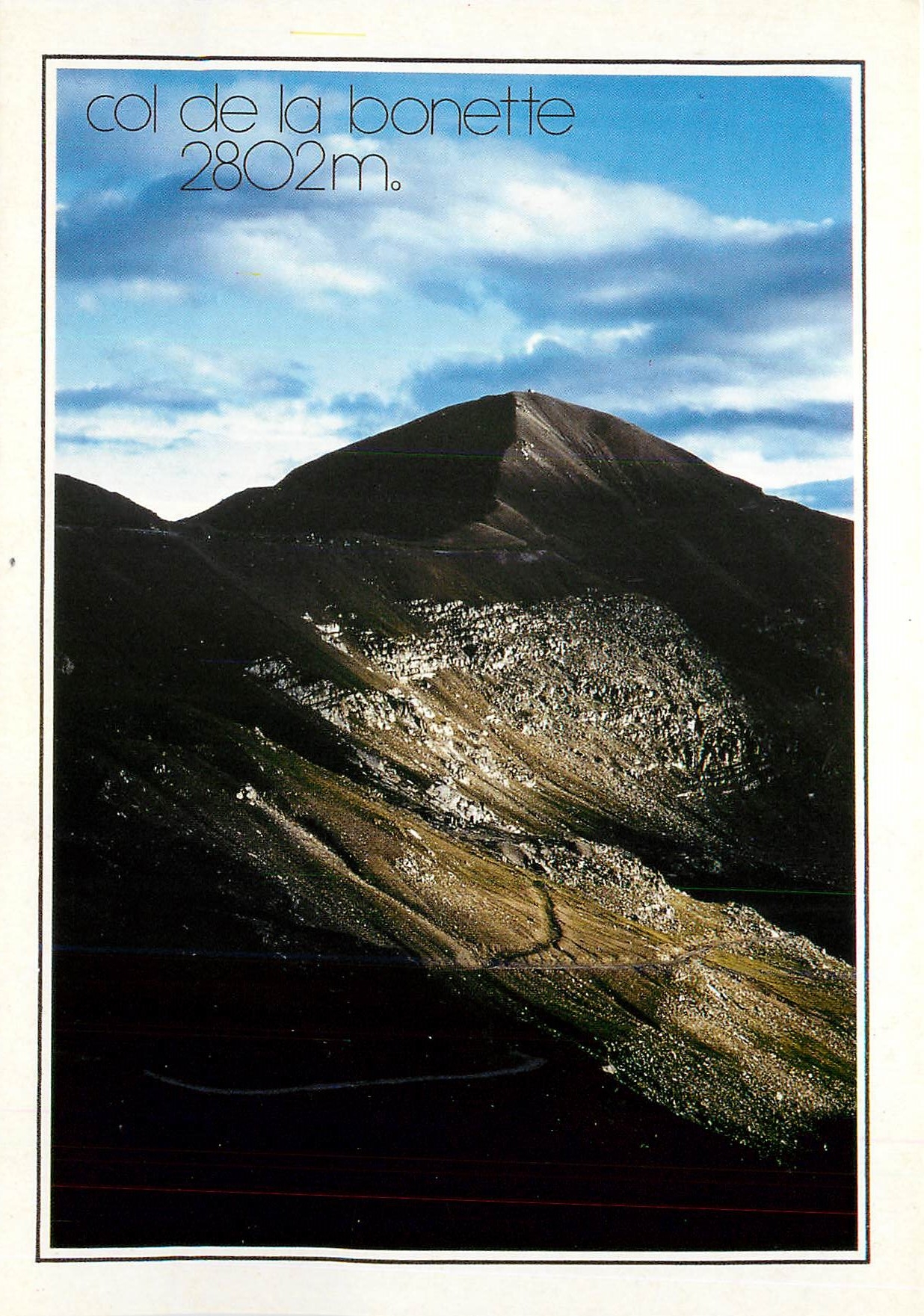 CPM Col de la Bonette La plus haute route d'Europe 